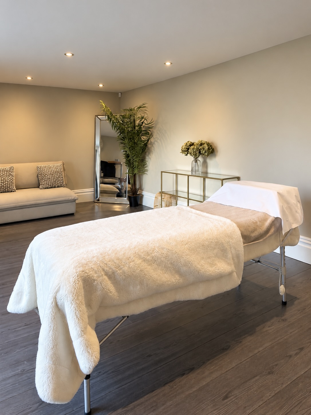 The Surrey Lash Studio treatment room